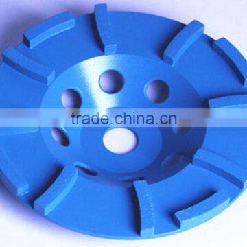 4 inch diamond cup wheel for concrete grinding,10mm thickness segment