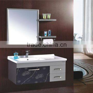 white modern wall bathroom cabinet