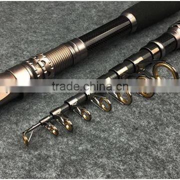 Spin Spinning Rod and Reel Combos Carbon Telescopic Fishing Rod With Reel Combo Sea Saltwater Freshwater Kit Fishing Rod Kit photo-2