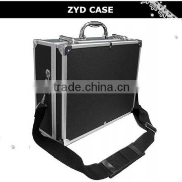 Factory Price Black Aluminum Camera Storage Box With Shoulder Strap ZYD-HZMcm002