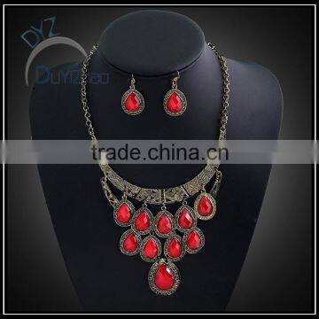 Fashion Jewelry Set for Women With Colorful Stone photo-3