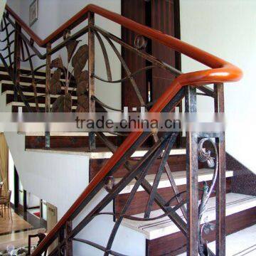 wrought iron, wrought iron staircase