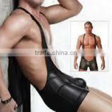 gym singlets in leather / Leather gym singlets/