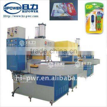 high frequency welding and cutting machine for toothbrush package