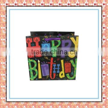 alibaba Hot Colored bronzing gift bag Wholesale