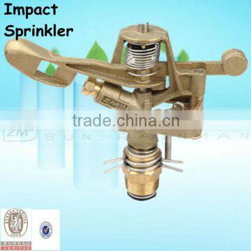 Brass irrigation garden sprinkler