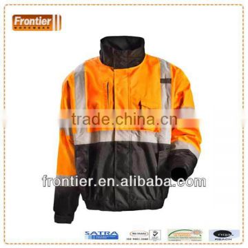 road safety jacket with reflective tape, comply with ANSI 107 Class 3