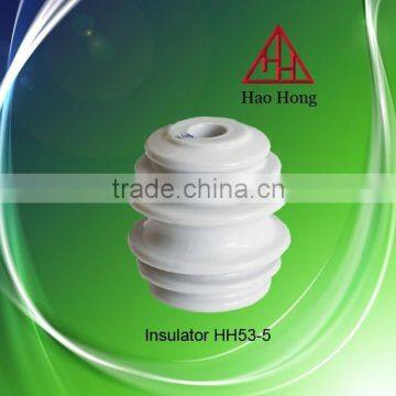 ceramic white color spool suspension insulator