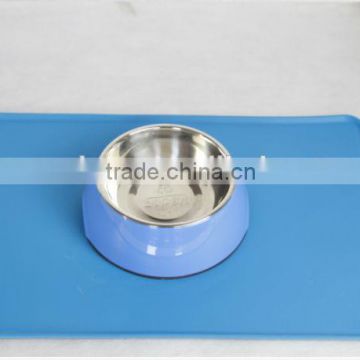 2014 Popular eco-friendly silicone pet bowl mat