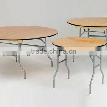 wooden round plywood tables