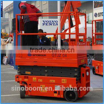 2016 New design lightweight scissor lift with high technology