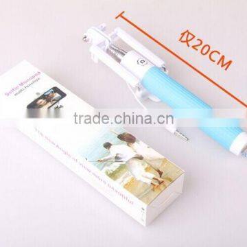 Cheapest Wired Selfie Stick, Smart Phone Holding Wired Monopod With Shutter Button, High Quality Monopod Selfie Stick photo-3