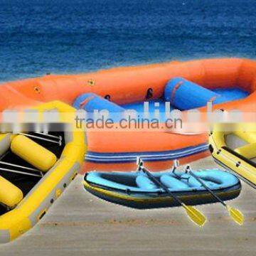 Inflatable paddle boat