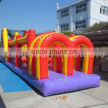 big inflatable obstacle course for sale