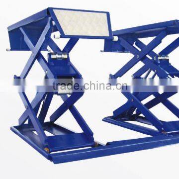 Super thin hydraulic lift ,four cylinder drivemini scissor lift