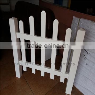 PVC coated steel fence/pvc plastic guardrail metal fence made in Guangzhou