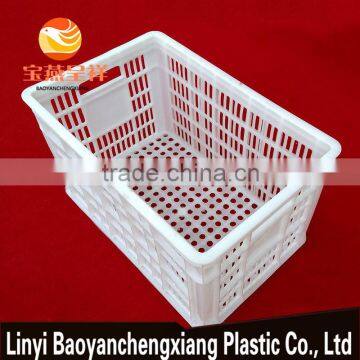 470x305x265mm turnover plastic basket for fruit vegetable, food transportation