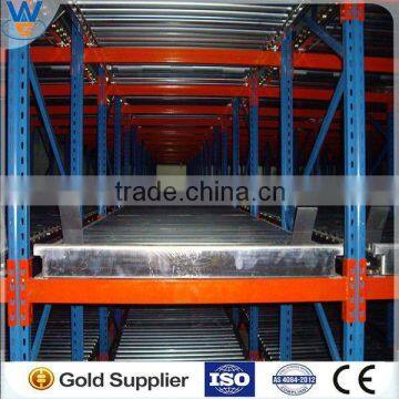 Gravity Pallet Flow Rack Storage Systems Golden Supplier Cold Steel Roll Pallet Gravity Rack /Flow Pallet Racking photo-3