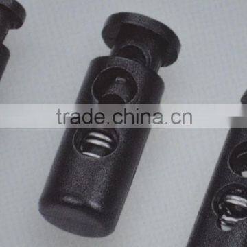 Design Hot Sell Two Holes Plastic Rope Stopper for Garment photo-3