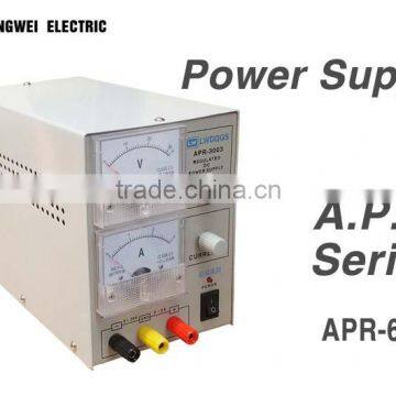 Single Channel Output 64V 3A Adjustable Pointer Linear DC Power Supply For Education