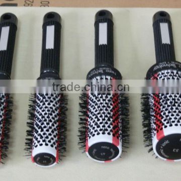 heat remind round ionc professional ceramic hair brush color changed