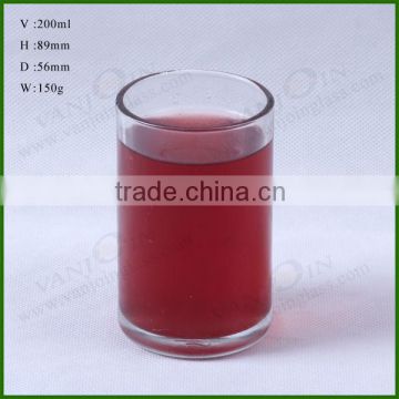 200ml Hot Sell Clear Highball Glass Cups