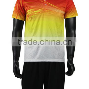 sublimation polo shirt with high quality