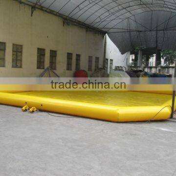 2014 Outdoor Giant Yellow Inflatable Swimming Pool