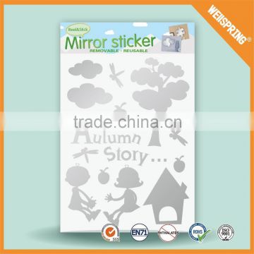 Mirror sticker / wall sticker / home sticker mirror 0826