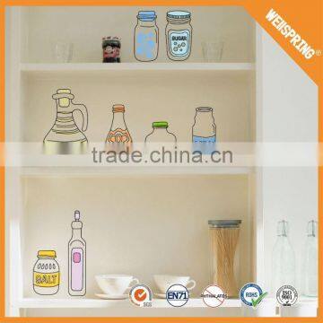 01-0339 Cartoon Character Shook up Wall Sticker Pvc Buttefly Wall Sticker Self-adhesive Wall Sticker for Glass Windows