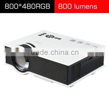 Upgrade UC40+ 800 Lumens Pro Mini Portable LCD LED Home Theater Cinema Game Projector