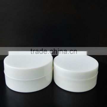 50g high quality plastic jar with screw cap, plastic jar with lid, plastic jar screw lids