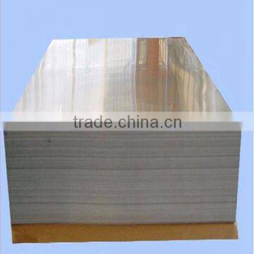 Aluminum sheet and color coated aluminum plate