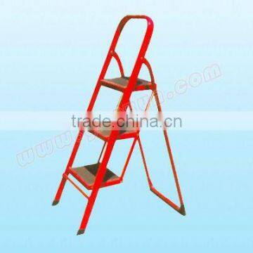 household folding steel ladder 3 steps