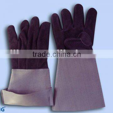 fully lined cow leather welding glove