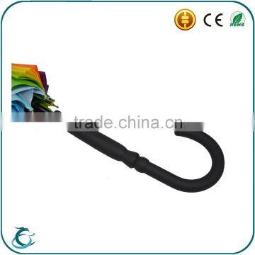 China Factory Wholesale 16 Ribs Custom Rainbow Straight Umbrella photo-5