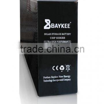 lead acid deep cycle Baykee UHPsolar battery