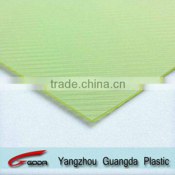 clear yellow stripe PP binding cover for stationary china manufacturer