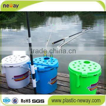 Multi-function Plastic seat fishing bucket