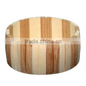 unique Wooden Bath ice Buckets