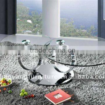 2015 Salebale Modern Swivel Coffee Table(CJ0859)