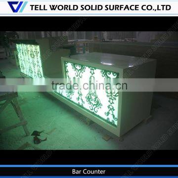 Hot sale bar counter/LED bar counters/wine bar counter