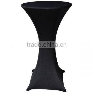 24"*42" round spandex Lycra stretch cocktail table cover