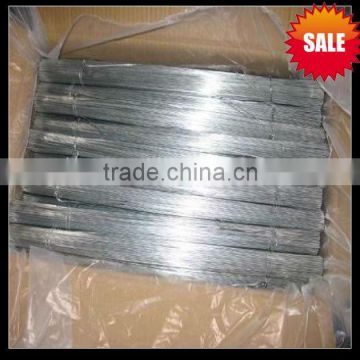 electro galvanized straight cut wire