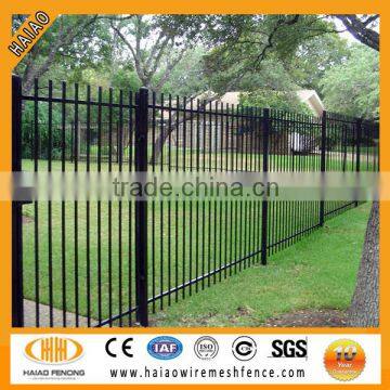 low carbon wrought iron estate fencing