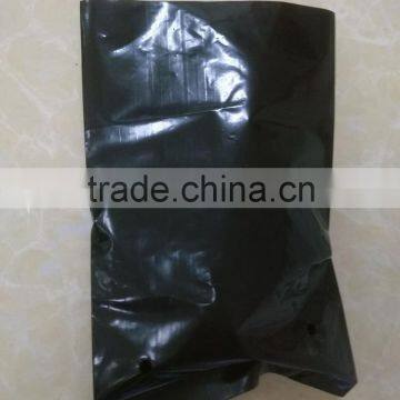 Small size 25 mircon black LDPE plastic plant bag