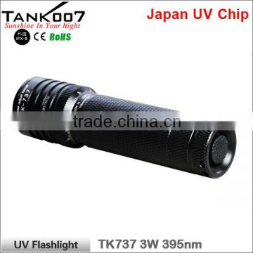 Tank007 TK737 high power zoom focus cree led flashlight