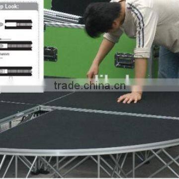 RP aluminum portable stage,aluminum stageplatform,aluminum stage truss