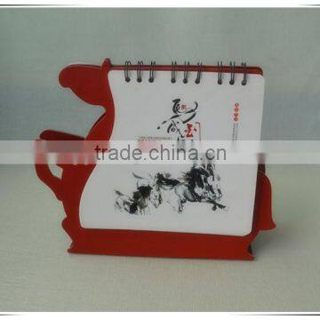 Fashion design desk calendar customized China Supplier Professional