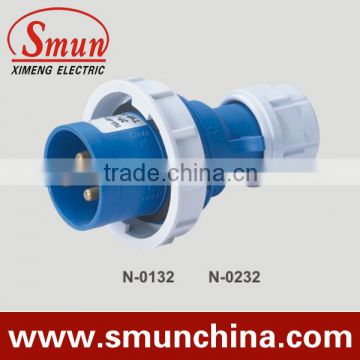 16A 3p 220v6h IP67 industrial plug